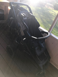 Peg Perego double stroller YPSI with attachment and second seat