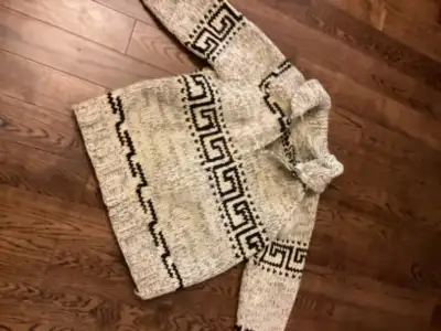 Vintage Hand Knit Siwash Sweater, View more