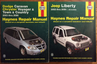 HAYNES REPAIR BOOKS AND FIREARM SAFETY BOOKS