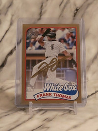 Frank Thomas - 2024 Topps (Retro Autograph Card, 30/50) - $250