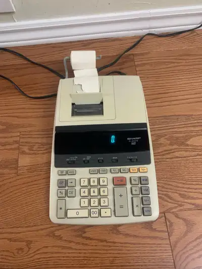 Sharp EL-2630PII - Printing Calculator with Clock and Calendar, View more