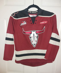 Red deer rebels alturative youth S/M jersey