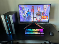 Complete i7/RTX 3060 gaming PC setup +mouse/ mechanical keyboard