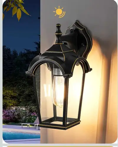 Dusk to Dawn Outdoor Wall Light Brand New, View more