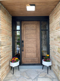 New Solid Wood Windows and Doors - Interior Exterior