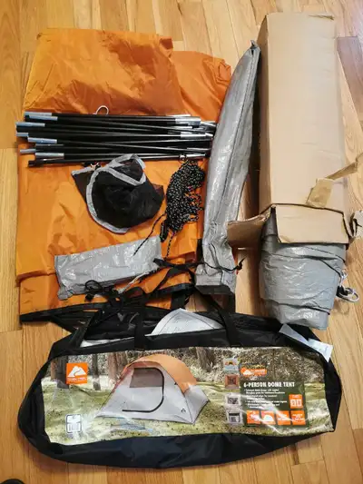 very new 6 person tent , View more