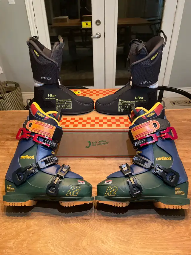 K2 Method ski boots (2024) + brand new Intuition Pro liner! in Ski in Oakville / Halton Region - Image 2