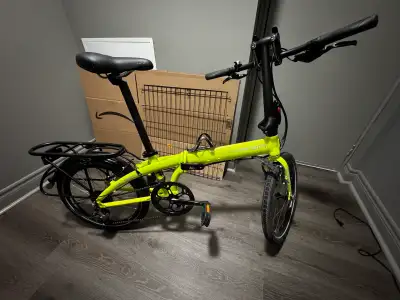 Tern Link D8 Folding Bike – Safety Yellow , View more