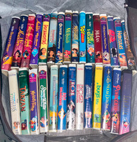 Disney VHS Lot #1
