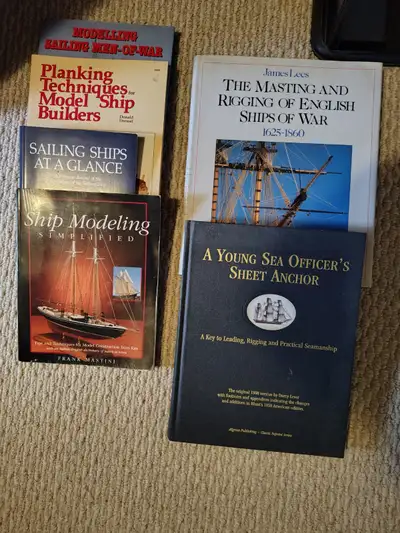 Model Ship Building Books, View more