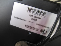 ecovacs robotics ac power adapter / charger, model cen 550,  doc