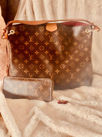 Louis Vuitton purse and wallet