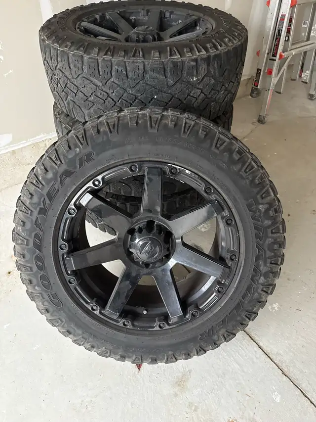 Off-road rims and tires