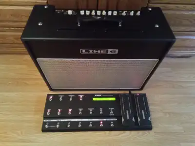 Guitar Amp + Pedal, 150W 2x12" Line 6 Flextone III XL, View more