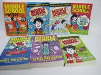 Middle School by James Patterson (7 Book Collection)