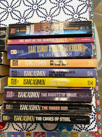 Asimov series  sci-fi books 