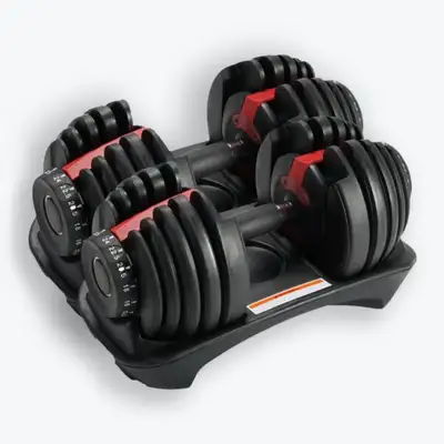 Adjustable Dumbbells 52.5 LBS and 90LBS Sizes, View more