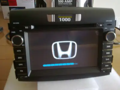 2012 to 2016 honda crv oem fit navigation bluetooth ipod usb sd cd dvd player 16: 9 high definition,...