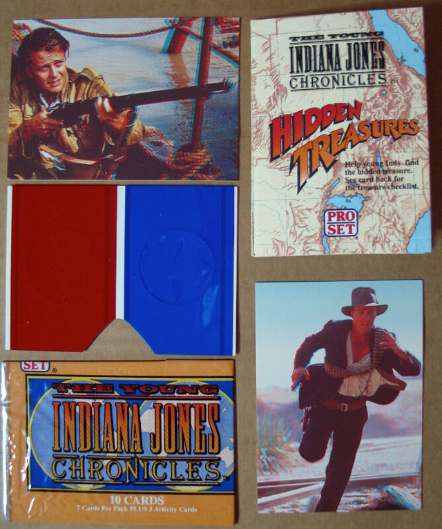 YOUNG INDIANA JONES CHRONICLES FULL SET 114 CARDS PRO 1992 MINT dans Art et objets de collection  à Ville de Montréal - Image 4