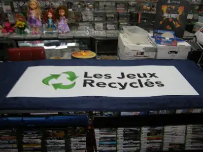 Pancarte Commercial Les Jeux Recyclés État Générale Moyen Tel-Qu, View more