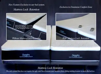Split Queen Adjustable Beds. Complete Set. Over stock sale., View more