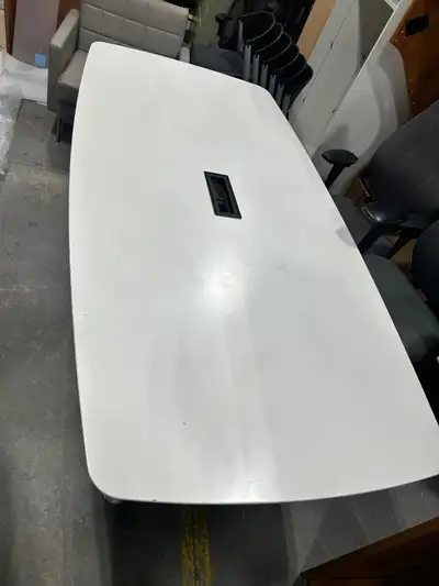 White Boardroom Table-Excellent Condition-Call us now!, View more