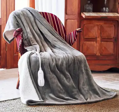 Heated Blanket 50''x60''-Soft and Comfortable Electric Throw. , View more