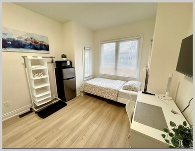 Enjoy a stylish Toronto, Parkdale, stay in a bright, modern apartment featuring a comfortable bedroo...