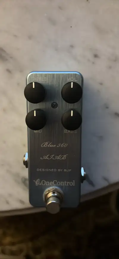 One Control Blue 360 Bass Preamp, View more