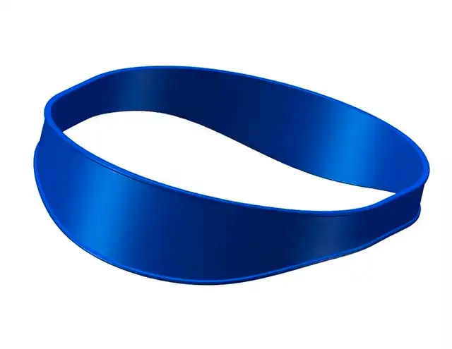 Silicone Hair Styling Band - Blue62854391002499124