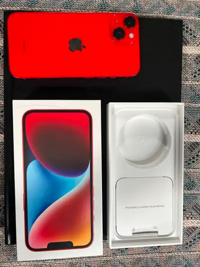 Apple iPhone 14 - Red 256 GB - Unlocked, View more
