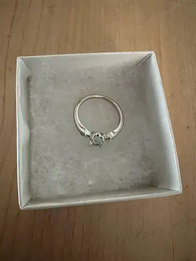 Beautiful aquamarine ring, View more