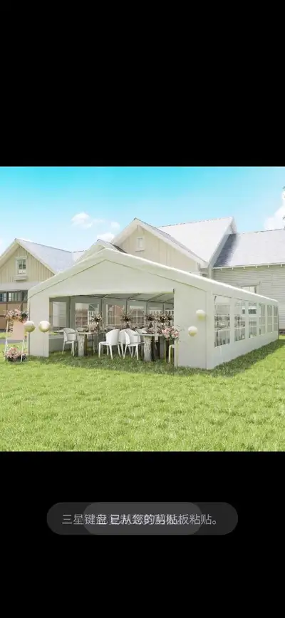 40'x20' Heavy Duty Large Party Tent & Carport with Removable Sid, View more