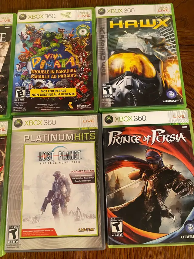 XBOX 360 Games (9 in Total)63347540033923123