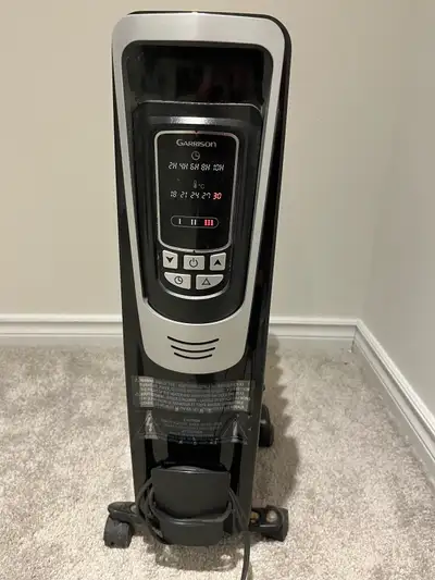Hi, I am selling my Garrison radiant heater. It has different temperature setting with timer setting...