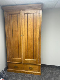 3piece Antique Wardrobe - modified and Tall!