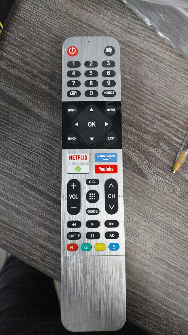 Sony, Phillips, Hisense ,on or RCA tv remotes Control's