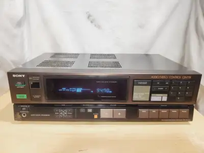 vintage sony receiver model STR-AV390, View more