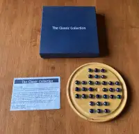 The Classic Collection Wood Solitaire Game, Complete