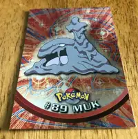 MUK #89 2000 Pokemon Topps HOLO FOIL Card TV Animation NM/MT.
