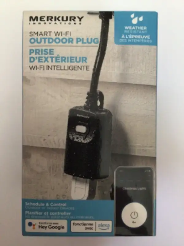 BRAND NEW SMART WI-FI OUTDOOR PLUG in Outdoor Lighting in City of Toronto - Image 3