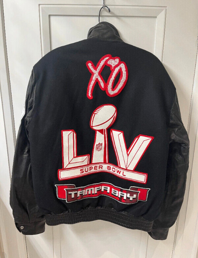 The Weeknd x Jeff Hamilton XO Super Bowl LV Jacket Black