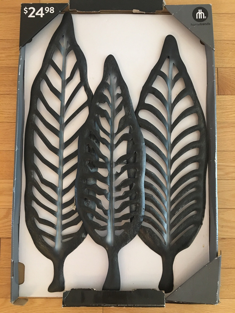 Hometrends metal leaf wall decor Home Décor & Accents Oakville