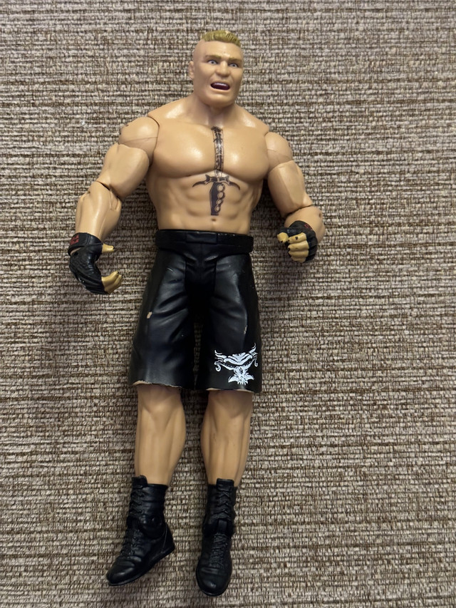 2012 MATTEL WWE BROCK LESNAR ACTION FIGURE. WWF WCW NXT AEW in Toys & Games in City of Toronto