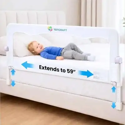 Toddler Bed Rail Guard - Fits Twin to King (New), View more