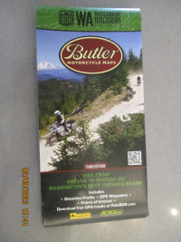 Butler BDR Maps For Washington & Idaho-3rd Edition Print