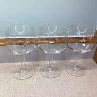 3 / $2 Wine Goblets Glasses