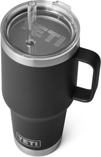 YETI Rambler 35 oz Straw Mug, Vacuum Insulated, Stainless Steel,