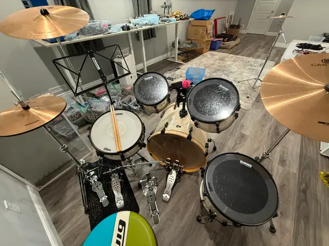 Sonor Force 1007 Drum Kit – EVANS Heads, CAST Cymbals in Drums & Percussion in London - Image 6