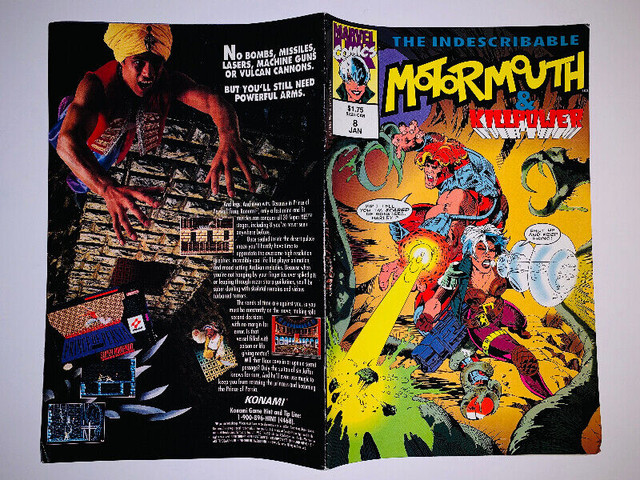 MARVEL COMICS-MOTORMOUTH & KILLPOWER-N.8-LIVRE/BOOK (C025) dans Bandes dessinées  à Ville de Montréal